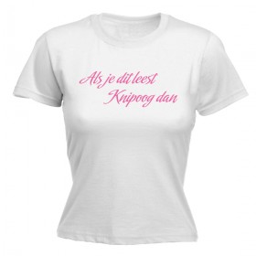 Dames shirt, Knipoog 