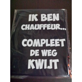 Ik ben chauffeur...compleet de weg kwijt