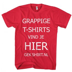 Een GRAPPIG SHIRT vind je hier