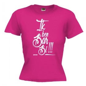 Ik ben bar bi Grappig dames shirt