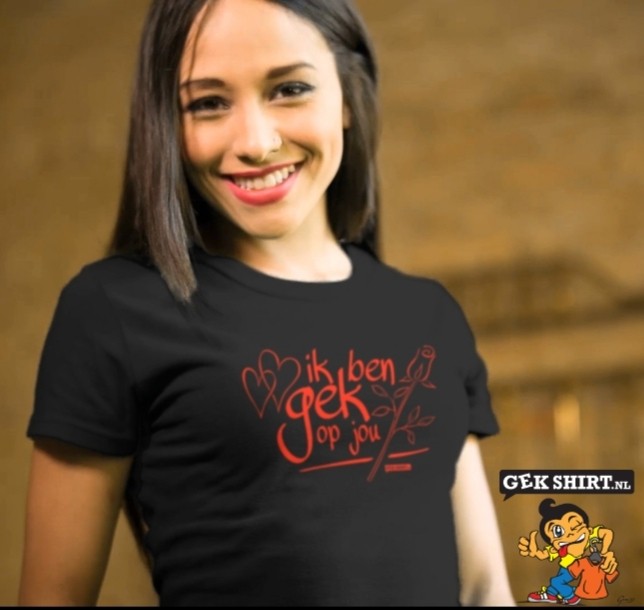 ik ben gek op jou DAMES shirt