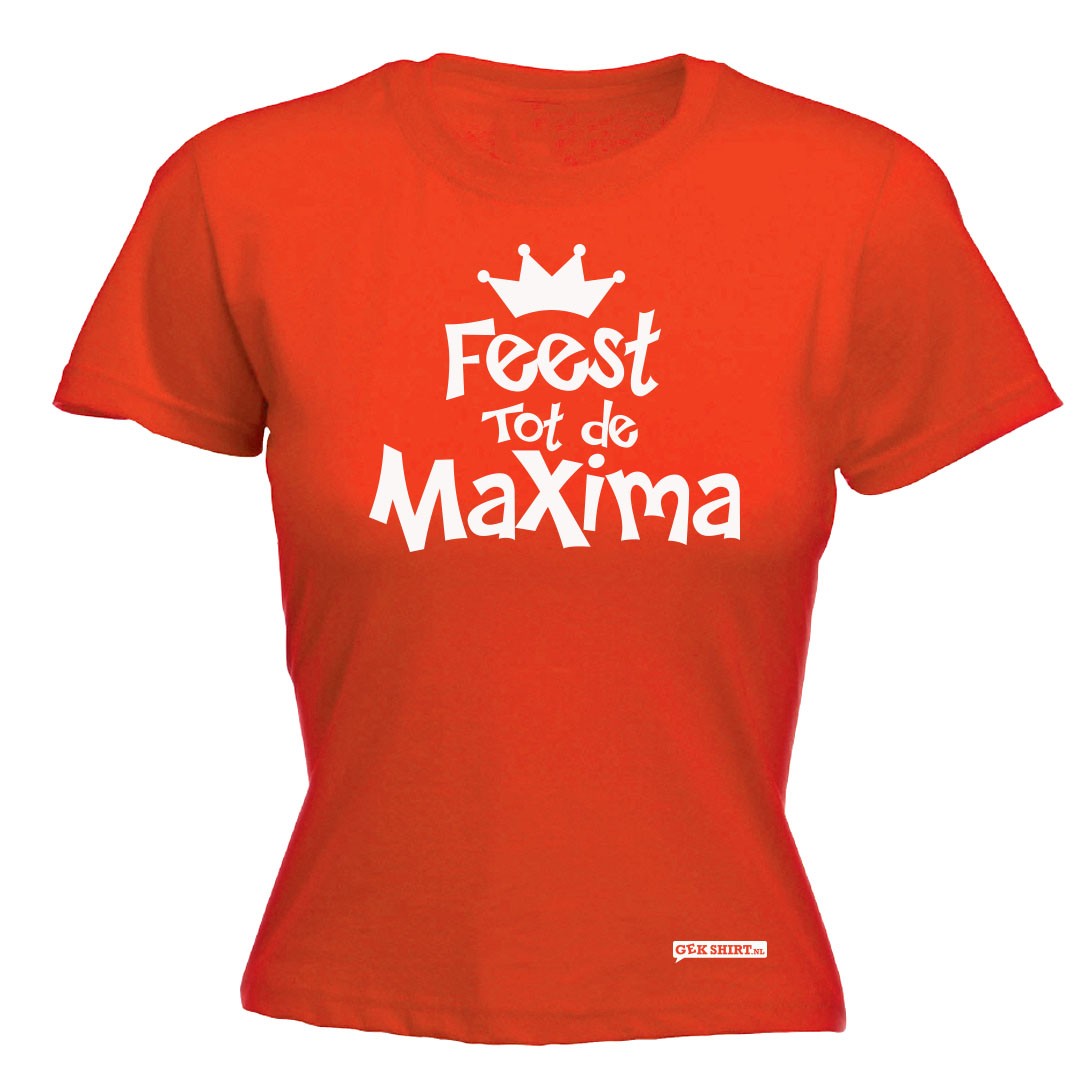 Feest shirt dames discount