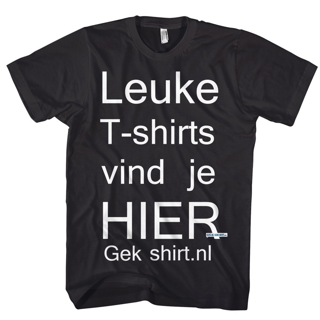 Leuke t shirts online met print