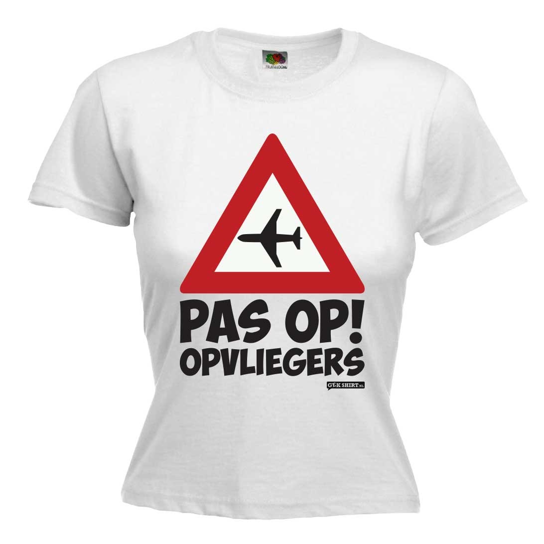 Ongebruikt Pas op opvliegers 50 jaar dames shirt - SINTERKLAAS cadeau ideeen HZ-43