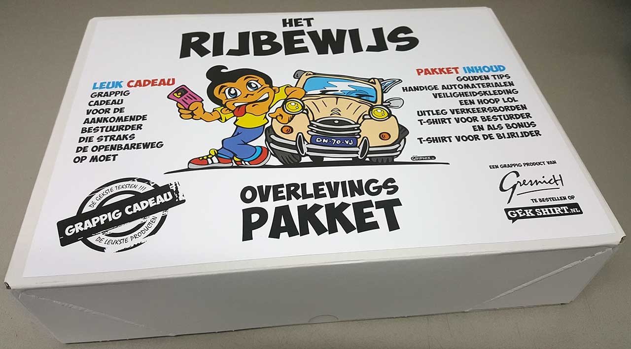 Rijbewijs - Gekshirt - Leuke gekke t-shirts