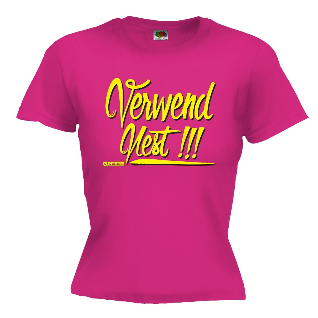 Verwend nest !!! Leuk DAMES shirt