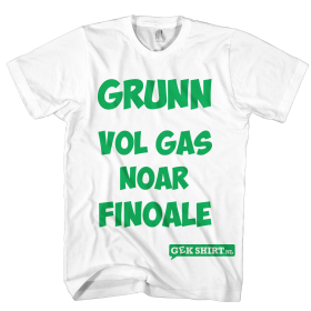 Grunn vol gas noar finoale