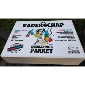 Het VADERSCHAP overlevingspakket! Kraamcadeau voor de aankomende vader 