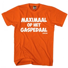 Maximaal op het gaspedaal 2023 MAX verstappen fan shirt