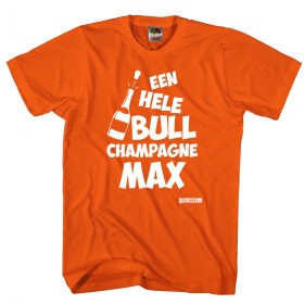 Een HELE Bull Champagne MAX heren shirt 