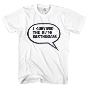 Aardbeving T-shirt