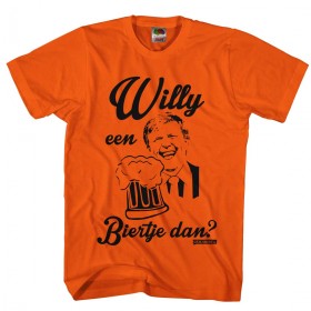 Willy een biertje dan? Willy Koningsdag Heren shirts 2016 