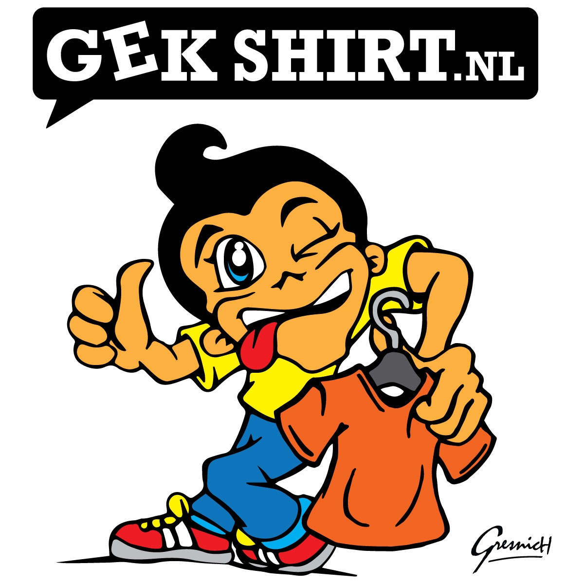 Gekshirt logo