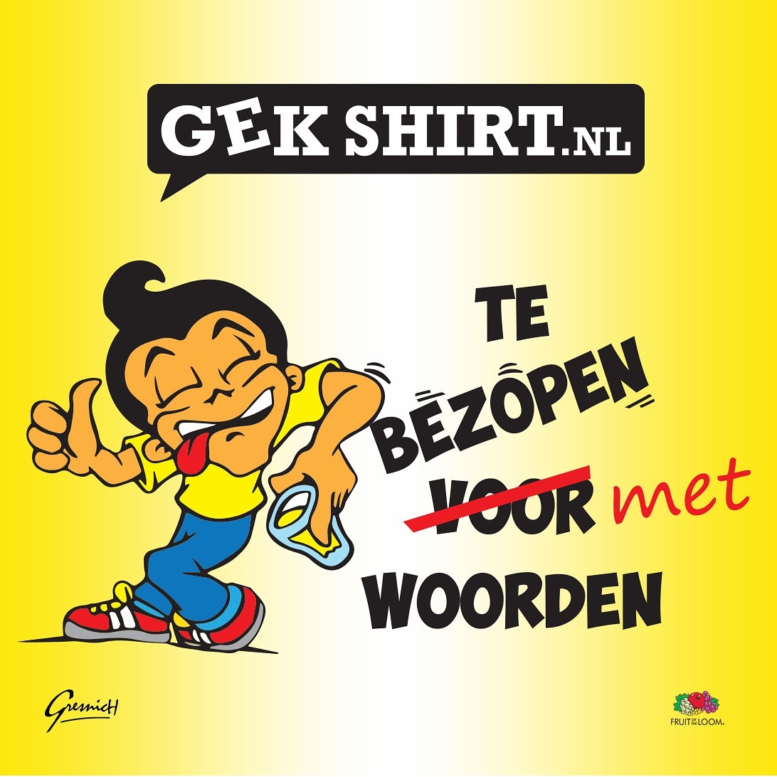 Gekshirt.nl grappige carnaval shirts 
