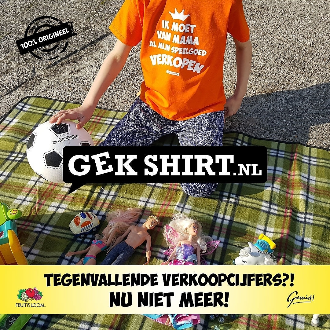 Kinder shirt Koningsdag 