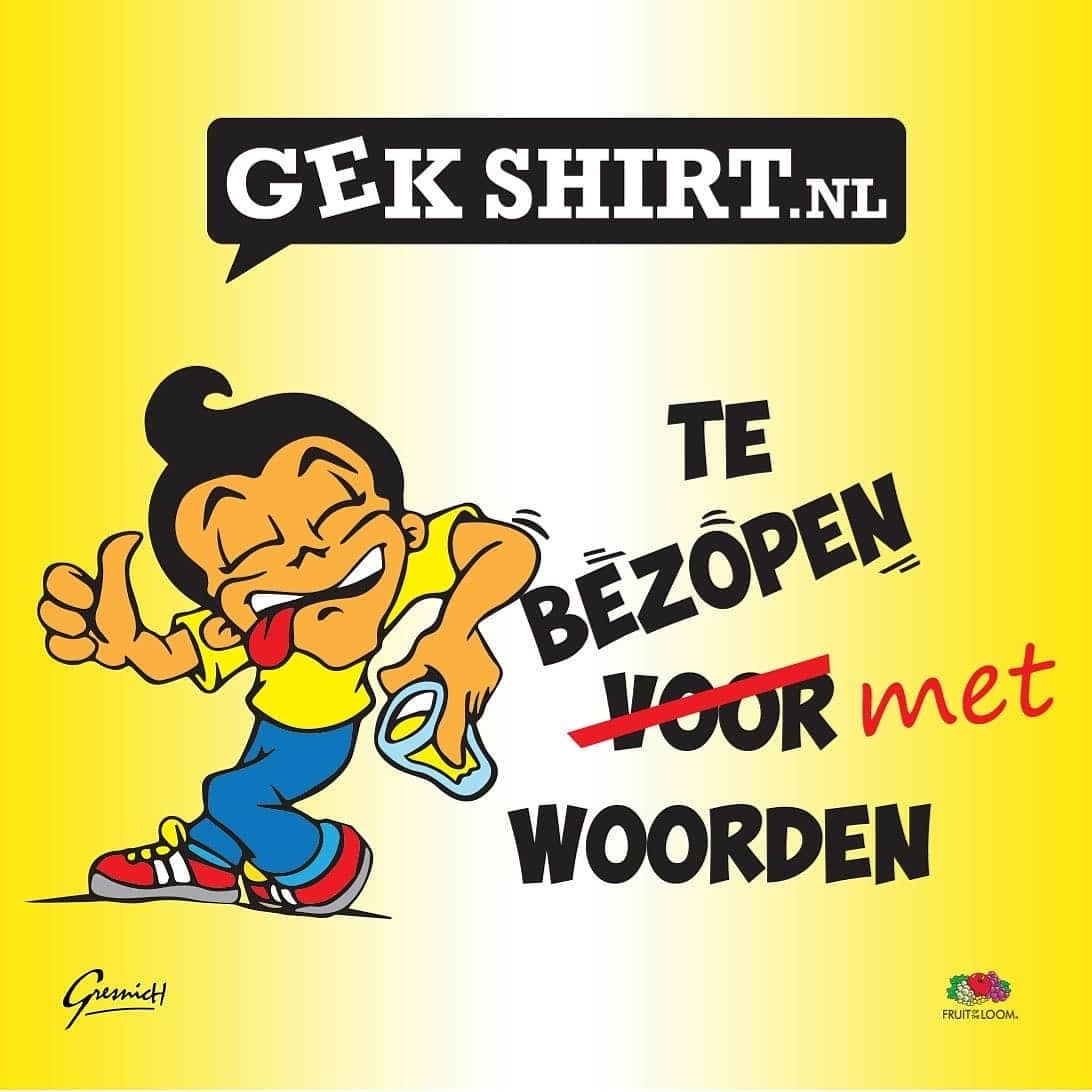 Leuke shirts Gek shirt.nl